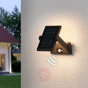 Lampenwelt Solarna lampa zewnętrzna LED VALERIAN - Lampy ogrodowe - miniaturka - grafika 4