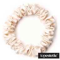 Ozdoby do włosów - Easy Livin Easy Livin Gumka do Włosów - Szampańska Frotka wykonana z 100% naturalnego jedwabiu 1 szt. - miniaturka - grafika 1