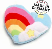 Zabawki dla kotów - Aumüller zabawka dla kota Tęczowe serce 3 szt - miniaturka - grafika 1