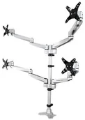 Uchwyty do telewizora - StarTech.com StarTech.com Quad Monitor Mount - Premium - For up to 27" VESA Monitors - desk mount (adjustable arm) ARMQUADPS - miniaturka - grafika 1