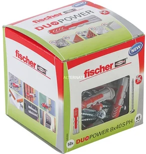 Fischer Fischer DUOPOWER 8x40 S PH LD 50pcs (535464) - Akcesoria do elektronarzędzi - miniaturka - grafika 2