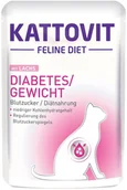 Mokra karma dla kotów - Kattovit Diabetes / Weight w saszetkach - Kurczak, 48 x 85 g - miniaturka - grafika 1
