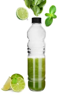 Butelka szklana na wodę sok lemoniadę smoothie kok - Shakery i bidony sportowe - miniaturka - grafika 5