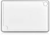 Deski do krojenia - ZELLER Biała deska do krojenia z tworzywa deska do krojenia na blat deski kuchenne deski do krojenia plastikowe akcesoria kuchenne B07DQQK3X7 - miniaturka - grafika 1