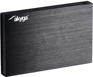 Dyski i twistery - Akyga Obudowa Akyga AK-CA-39 (2.5&amp;quot;; USB 3.0; Stal; kolor czarny) AK-CA-39 - miniaturka - grafika 1