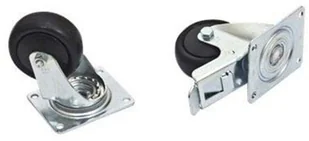 Triton KÓŁKA 4SZT. MAX AD. 800KG Z HAMULCEM RAX-MS-X81-X1 - Akcesoria do szaf serwerowych - miniaturka - grafika 2