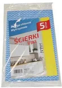 Pucuś Ścierka domowa 5 sztuki - Ściereczki, gąbki, czyściki - miniaturka - grafika 2