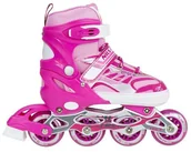 Rolki - Nils Regulowane łyżworolki Rolki kauczukowe 39-42 - miniaturka - grafika 1