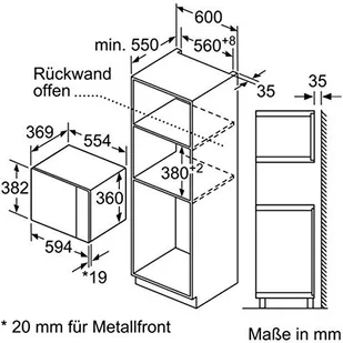 Neff HLAWD53N0 - Kuchenki mikrofalowe do zabudowy - miniaturka - grafika 5