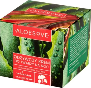 Aloesove Odżywczy krem do twarzy na noc 50ml - Kremy do twarzy - miniaturka - grafika 4