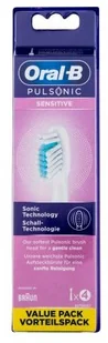 Oral-B Braun ORAL-B Braun Pulsonic Sensitive SR32S-4 końcowki do szczoteczki sonicznej Oral-B Pulsonic 4 sztuki - Końcówki do szczoteczek elektrycznych - miniaturka - grafika 2
