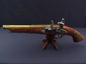 Repliki - broń - Denix SA REPLIKA NAPOLEOŃSKI PISTOLET NA STOJAKU MODEL 1127L+800 1127L+800 - miniaturka - grafika 1