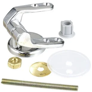 WENKO 291215100 mocowanie do obróbki drewna i żywica poliestrowa sedesów deska sedesowa WC zestaw mocujący do firmy, cynkowy odlew ciśnieniowy, chromowane 291215100 - Akcesoria do armatury i ceramiki - miniaturka - grafika 2