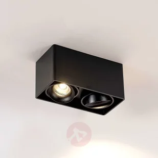 Arcchio Arcchio Kubika downlight GU10, 2-pkt., czarny - Lampy sufitowe - miniaturka - grafika 5