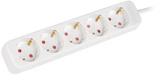 LANBERG Listwa przedluzacz 1.5m 5X230v b PS0-05F-0150-W - Listwy zasilające - miniaturka - grafika 4