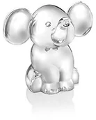 Skarbonki - Zilverstad 6035261  skarbonka siedzący słoń, stop cynku, w kolorze srebrnym, 11 x 13.6 x 4.2 cm 6035261 - miniaturka - grafika 1