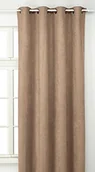 Firany i zasłony dla dzieci - Linder 0520/24/375fr zasłona z zamszu, ciężki, beżowy, 145 x 260 cm 0520 /24/375FR - miniaturka - grafika 1