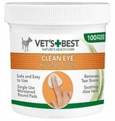 Pielęgnacja uszu i oczu zwierząt - vet's best VET'S BEST CZYŚCIKI DO OCZU NAPALCOWE 100szt. - miniaturka - grafika 1