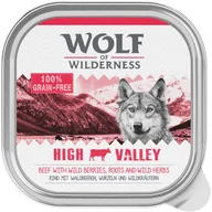 Mokra karma dla psów - Wolf of Wilderness of Wilderness Adult 6 x 300 g Green Fields jagnięcina - miniaturka - grafika 1