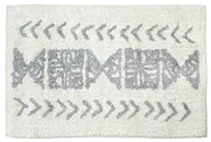 Dywaniki łazienkowe - MSV dywanik łazienkowy Toralla z bawełny 50x80 cm, wielokolorowy, 50 x 80 x 15 cm 142779 - miniaturka - grafika 1