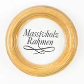 Ramki na zdjęcia - IMPORT Ramka retro okrągła rfi9 - miniaturka - grafika 1