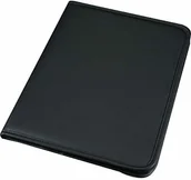 Teczki i skoroszyty - Alassio 30099 - teczka konferencyjna SAVONA w formacie DIN A4, teczka biznesowa z imitacji skóry FINEtouch, teczka na dokumenty w kolorze czarnym, teczka ok. 31 x 24 x 1,5 cm 30099 - miniaturka - grafika 1
