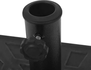 vidaXL Podstawa do parasola, kwadratowa, czarna, 19 kg, żywica - Parasole ogrodowe - miniaturka - grafika 7