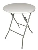Wyposażenie lokali gastronomicznych - Bolero Stół składany | okrągły | śr. 600x(H)735mm CA998 - miniaturka - grafika 1