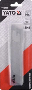 Yato OSTRZA ŁAMANE 25MM 10SZT (YT-7530) - Akcesoria do elektronarzędzi - miniaturka - grafika 5