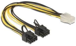 Delock KABEL ROZDZIELACZ ZASILANIA 2XPCI EXPR. 8 PIN/1XPCI EXPR. 6PIN - 83433 - Kable komputerowe i do monitorów - miniaturka - grafika 3