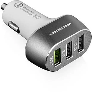 Modecom Ładowarka samochodowa MC-CU3 Quick Charge 3.0 + 2x USB) (ZT-MC-CU3-05) - Ładowarki samochodowe - miniaturka - grafika 2
