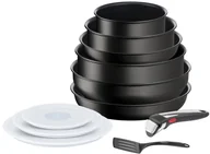 Zestawy garnków i patelni - Tefal zestaw naczyń Ingenio Eco Resist ON L7679002 11 szt - miniaturka - grafika 1