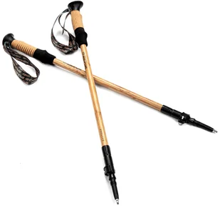 Spokey Kije trekkingowe 105-135 cm z ekologicznych materiałów BASTONE - Kije trekkingowe - miniaturka - grafika 3