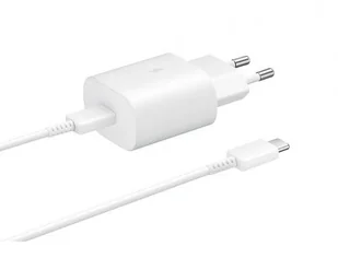 Samsung Ładowarka sieciowa z szybkim ładowaniem USB C 25W biała - Ładowarki do telefonów - miniaturka - grafika 2
