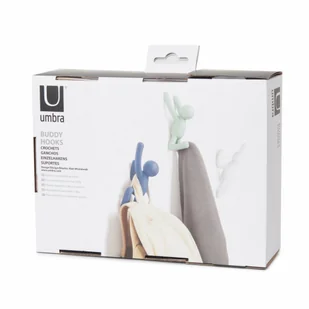 Umbra Buddy zestaw 3 wieszaków 318165-370 - Wieszaki łazienkowe - miniaturka - grafika 8
