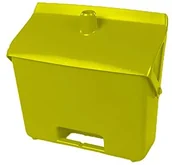 Miotły, szufle, mopy - Maya Professional Tools 80201  4 składane szufelka bez trzonka, FBK/higieny środków spożywczych, 330 MM X 310 MM X 125 MM, żółty 80201-4 - miniaturka - grafika 1