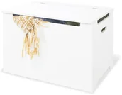 Pudła i pojemniki do przechowywania - Pinolino Pinolino Skrzynia, biała 213496 - miniaturka - grafika 1