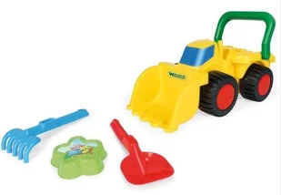 Wader mini-isprzet Zestaw do zabawy w piasku ze spychaczem dla dzieci 70410 - Samochody i pojazdy dla dzieci - miniaturka - grafika 2
