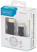 Kable - DIGITUS Digitus HDMI High Speed kabel przyłączeniowy z sieci Ethernet, typ C A, bardzo elastyczne, 2.0 m, 4 K UltraHD @ 30hz, 3d DB-330121-020-S - miniaturka - grafika 1