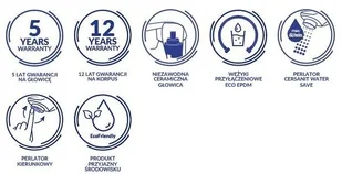 Cersanit Bateria umywalkowa sztorcowa niska Larga złoty mat S951-389 S951-389 - Baterie umywalkowe - miniaturka - grafika 5