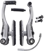 Koła rowerowe - Shimano Shimano Deore Trekking BR-T610 Hamulec V-Brake, silver tylne koło 2020 Zaciski do hamulców szczękowych E-BRT610RX41SSP - miniaturka - grafika 1