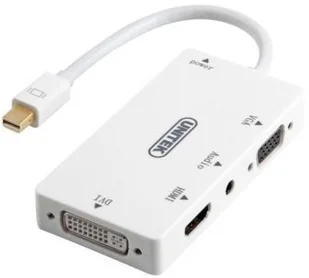 Unitek Adapter AV miniDisplayPort na HDMI/DVI/VGA/Audio Y-6354 - Adaptery i przejściówki - miniaturka - grafika 6