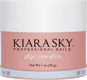 Manicure tytanowy - KIARA SKY KIARA SKY DIP POWDER - D598 WARM N' TOASTY D598 - miniaturka - grafika 1