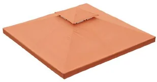 Outsunny POSZYCIE ZADASZENIE DACH NA METALOWY PAWILON OGRODOWY 3x3M terra - Pawilony ogrodowe - miniaturka - grafika 2