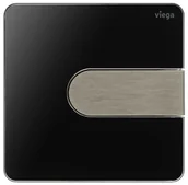 Przyciski spłukujące - Viega Prevista Visign for Style 23 Przycisk spłukujący do pisuaru czarny/stalowy 774585 - miniaturka - grafika 1