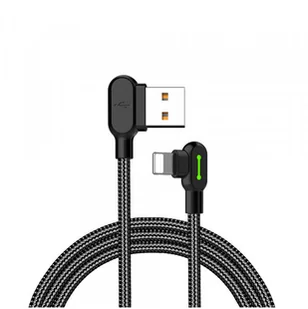 Mcdodo Kabel USB  Mcdodo kabel Button USB Lightning 0,5 m CA-4675 czarny 74605 - Kable komputerowe i do monitorów - miniaturka - grafika 2