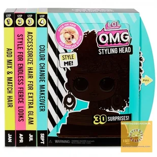 MGA L.O.L Surprise OMG Głowa do stylizacji LOL STREFADZIECIAKOW.PL 566229E7C - Lalki dla dziewczynek - miniaturka - grafika 9