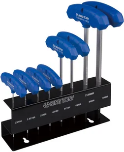 KING TONY Zestaw imbusów z uchwytem T 21208MR - Klucze i nasadki - miniaturka - grafika 5