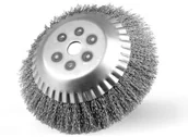Akcesoria do kos i kosiarek - Szczotpol Szczotka do kos otwór 25,4 drut stalowy 444-BKS - miniaturka - grafika 1