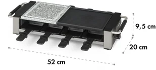 Klarstein GQ6-TableGriBistecca - Raclette - miniaturka - grafika 8